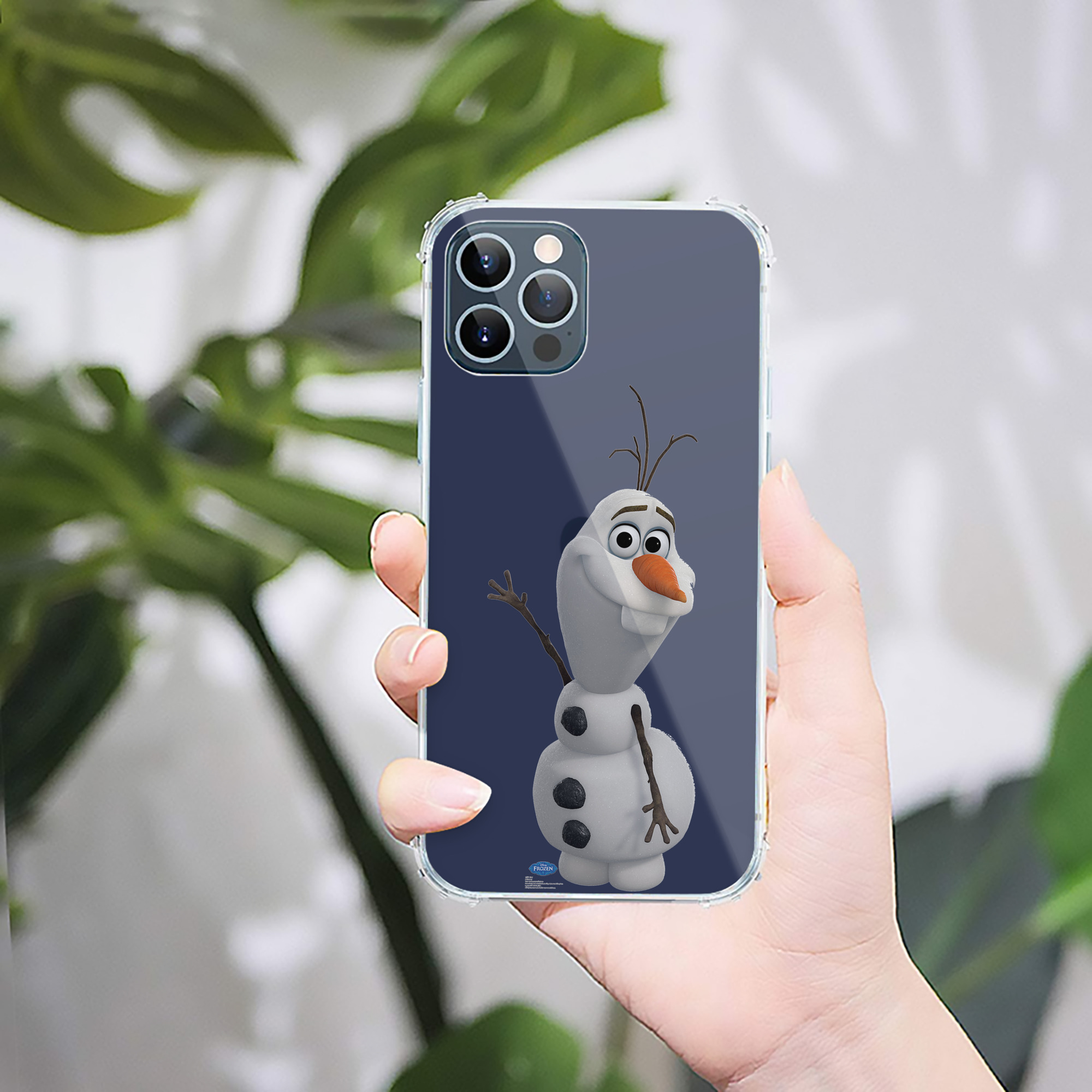 （画像用） アナと雪の女王 アンナ エルサ Frozen Anna Elsa 【iPhone 12シリーズ対応】透明スマホケース（クリアソフトケース）